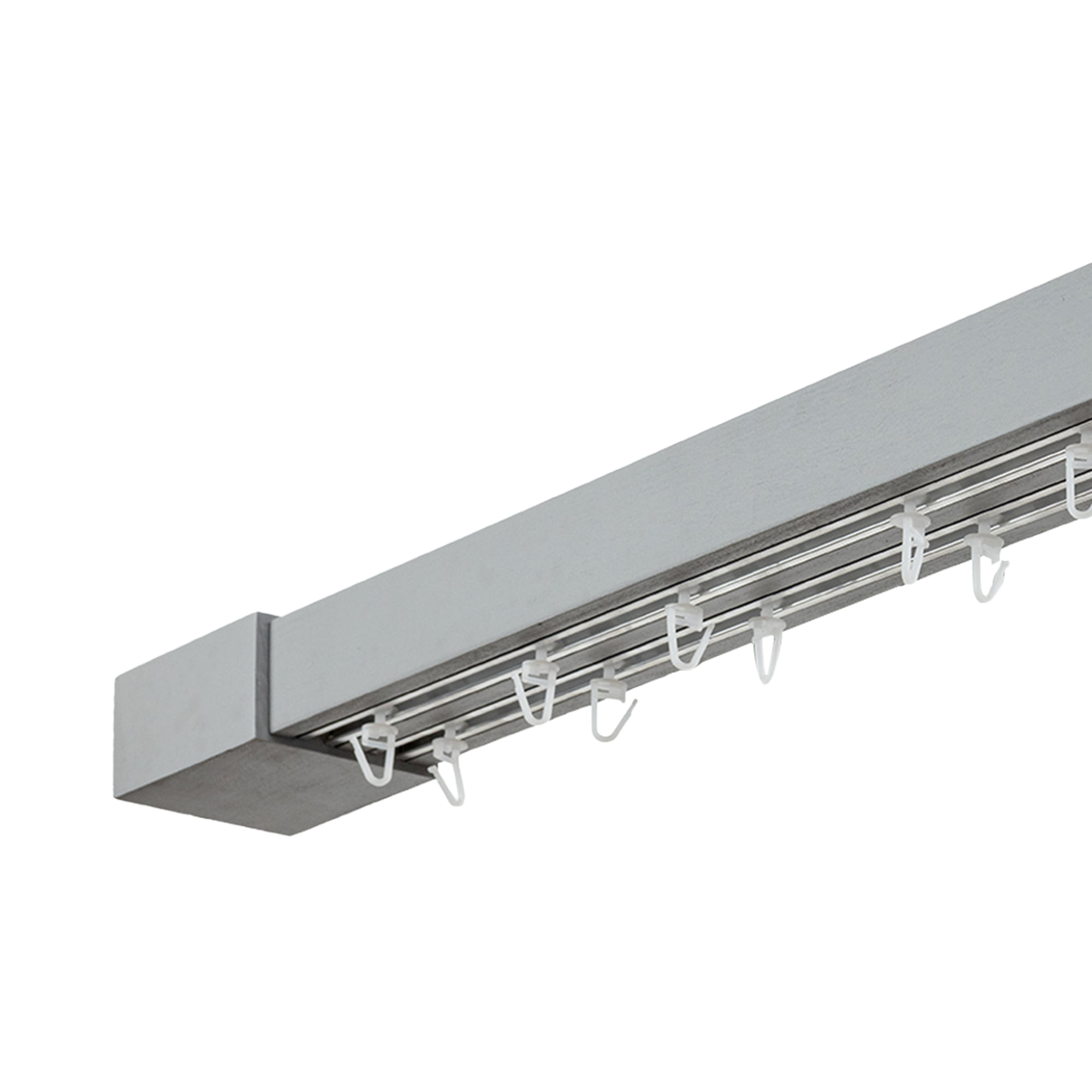 Róma két alumíniumsínes profilkarnis gri_fereastra Róma két alumíniumsínes profilkarnis Gri_fereastra