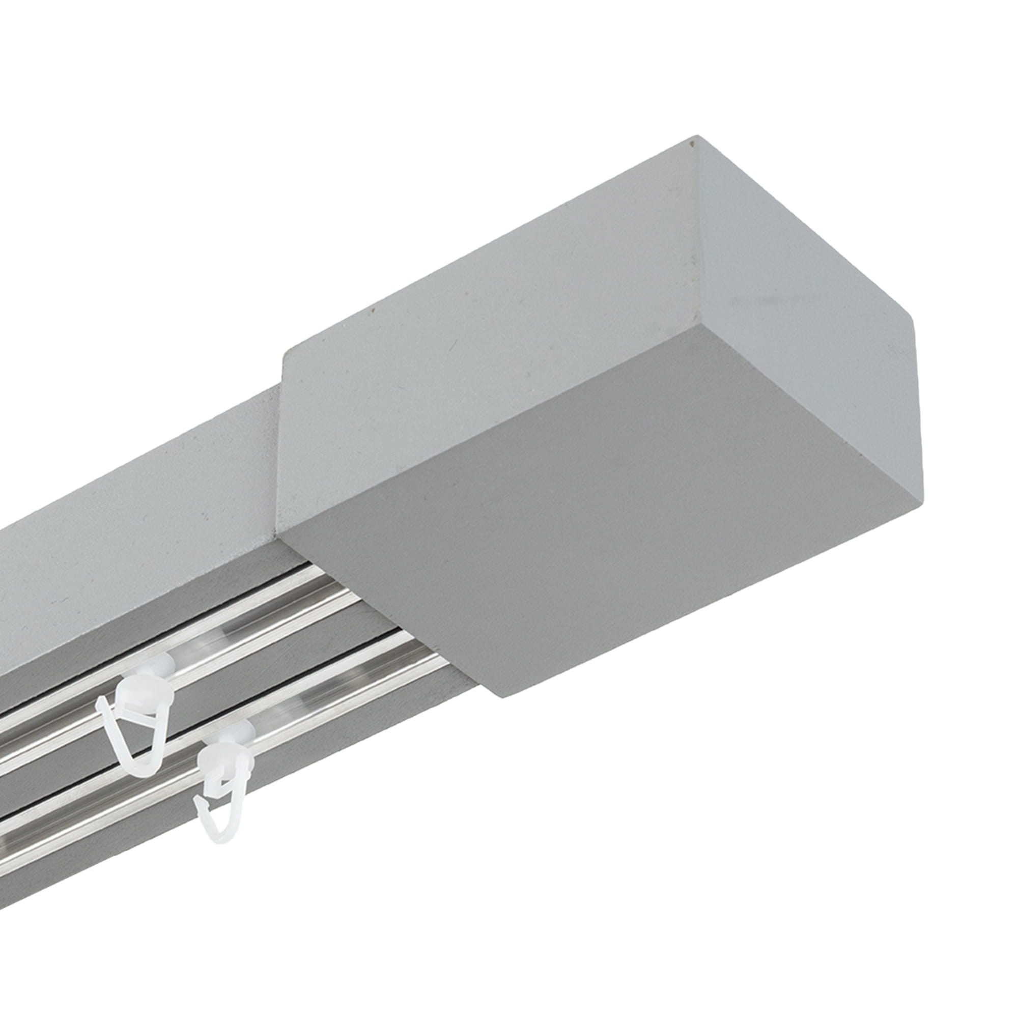 Róma két alumíniumsínes profilkarnis gri_fereastra Róma két alumíniumsínes profilkarnis Gri_fereastra