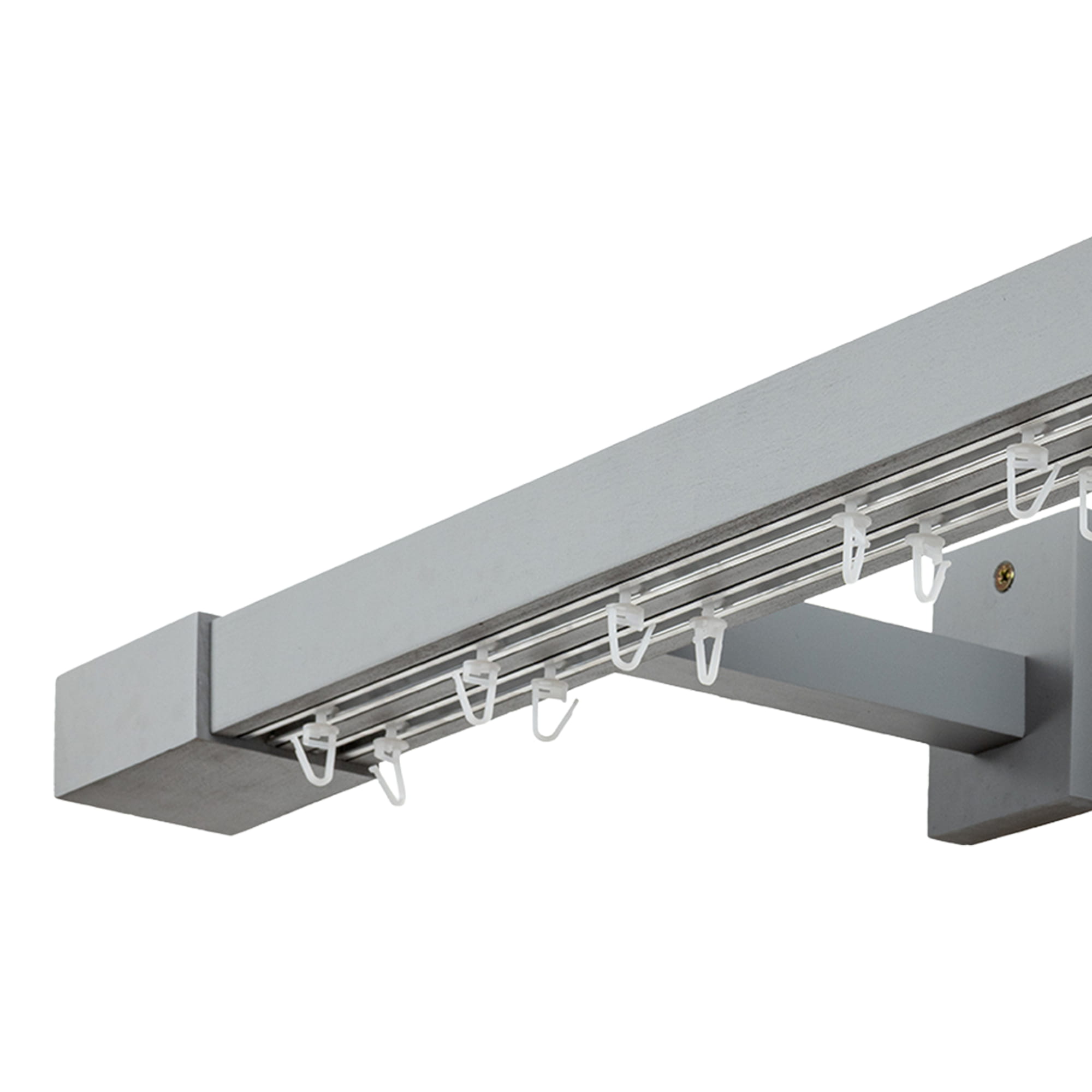 Róma két alumíniumsínes profilkarnis gri_fereastra Róma két alumíniumsínes profilkarnis Gri_fereastra