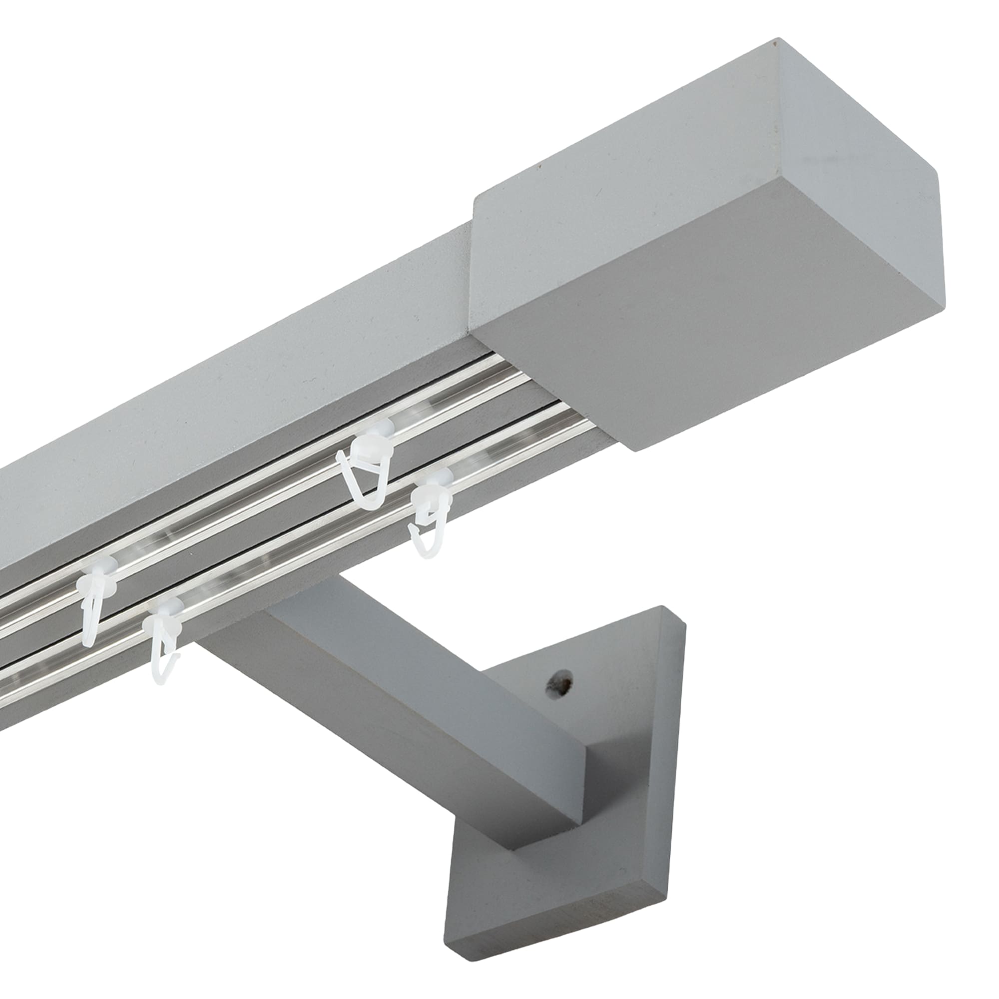 Róma két alumíniumsínes profilkarnis gri_fereastra Róma két alumíniumsínes profilkarnis Gri_fereastra