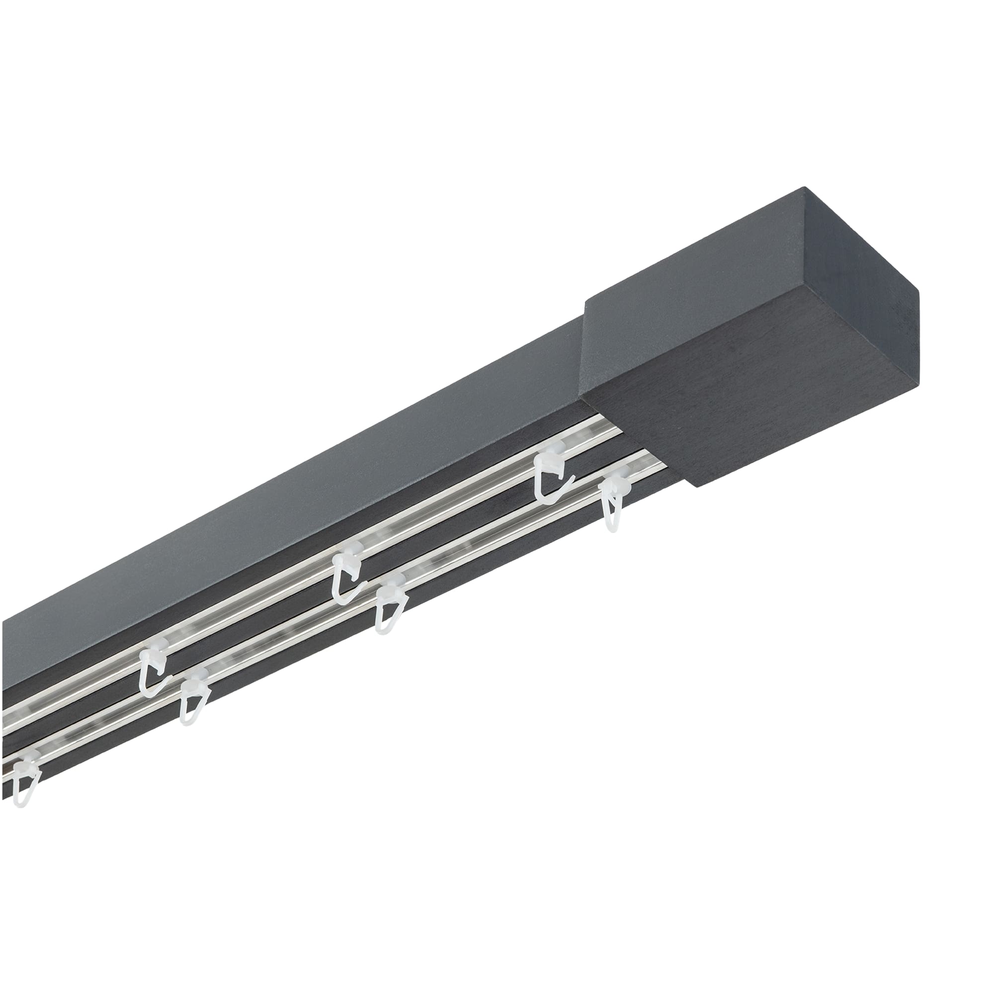 Róma két alumíniumsínes profilkarnis gri_antracit Róma két alumíniumsínes profilkarnis Gri_antracit