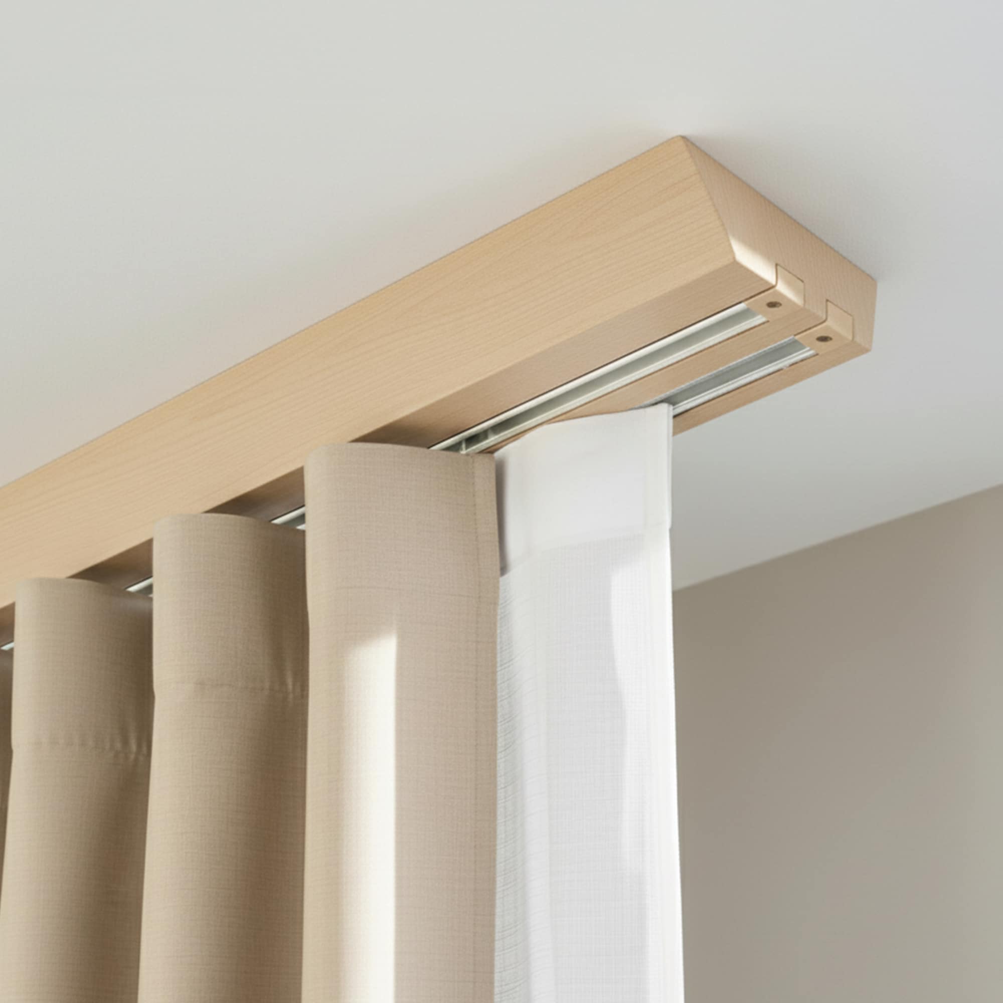 Prémium kétsoros fa karnis, falra vagy mennyezetre, alumíniumsínnel Knauern natur Prémium kétsoros fa karnis, falra vagy mennyezetre, alumíniumsínnel Knauern Natúr