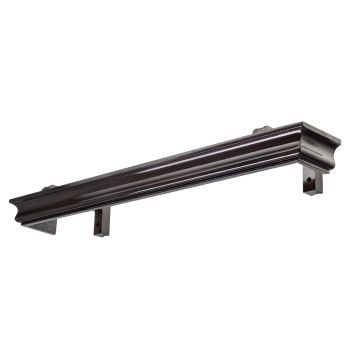 Athéna kétsoros fa előlapos sín - Függönykarnisok mennyezeti vagy oldalfali sínekkel