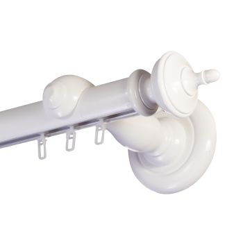 Saly egy alumíniumsínes fa rúdkarnis