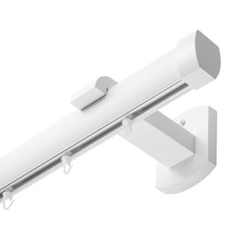 Domino egy alumíniumsínes profilkarnis