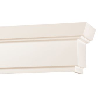 Konik fa előlapos függönykarnis