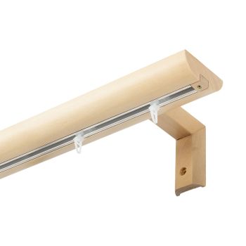 Prémium egysoros fa karnis, falra vagy mennyezetre, alumíniumsínnel Viola