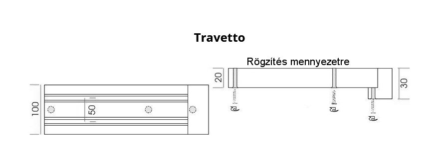 Kétsoros Travetto sín