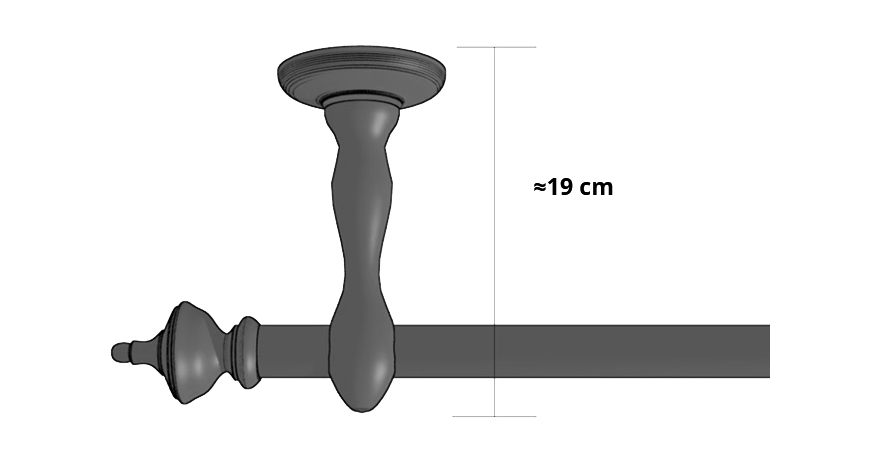 Saly kétrudas fa karnis
