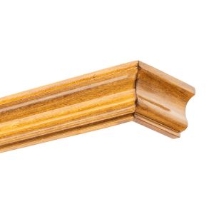 Athéna fa előlapos függönykarnis - Előlapos fa függönykarnisok